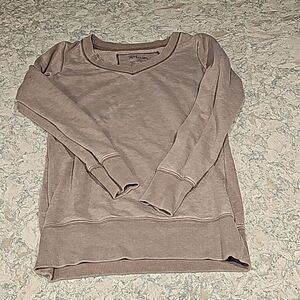 Plush & Lush v-neck sweatshirt